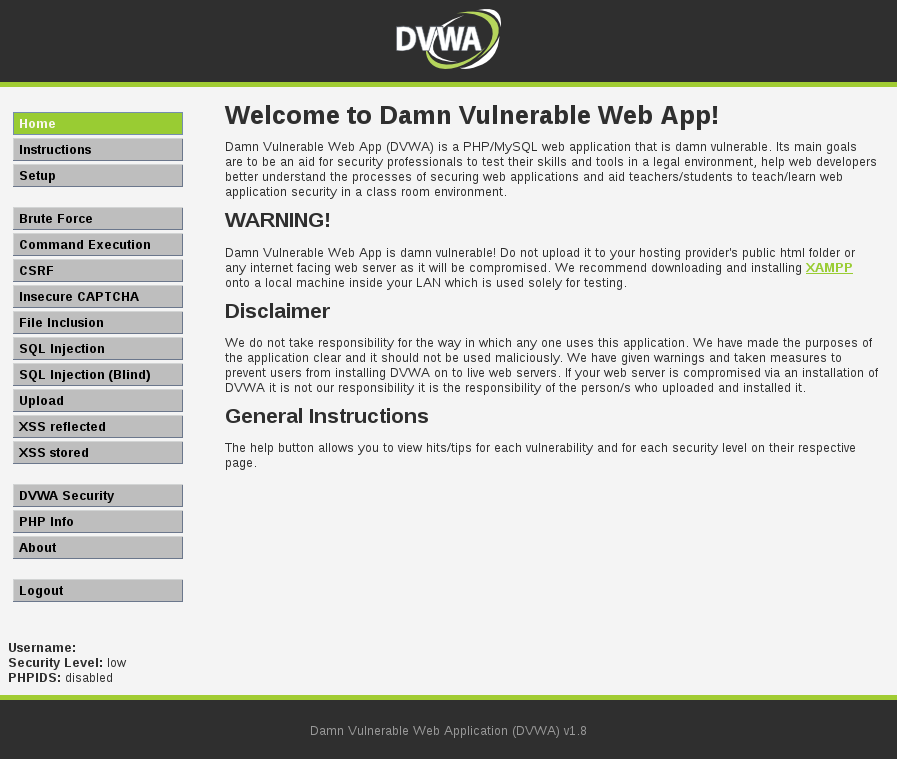 DVWA