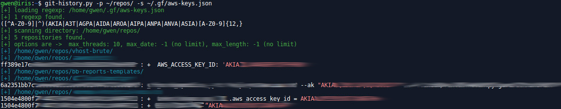 git history python