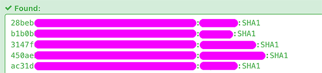 OptiMed passwords