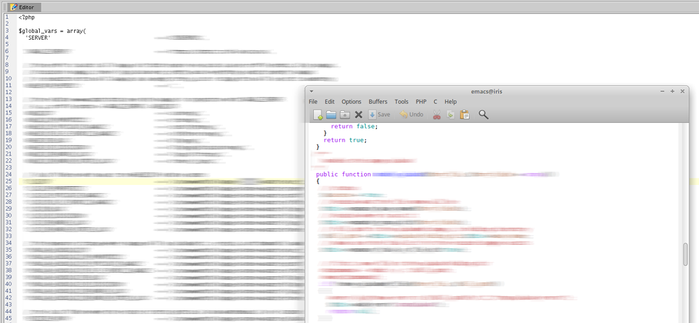 Private program git code