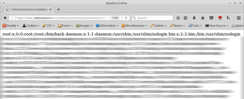 Private program local file disclosure