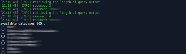 Private program sqli